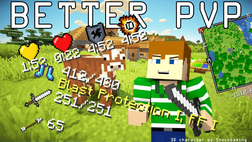 Mod Better PvP - The-Minecraft.fr